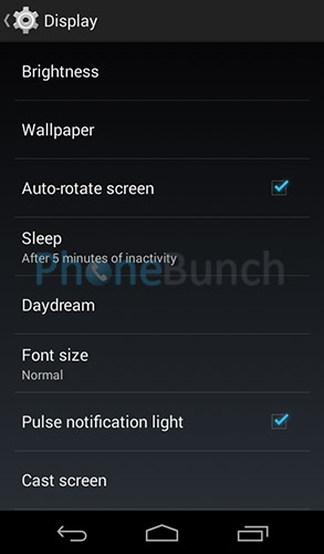 Display Settings