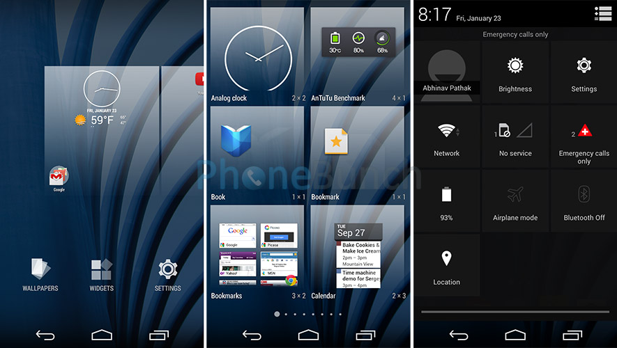 Launcher Widgets