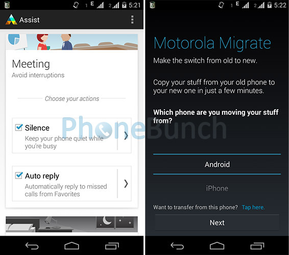 Moto Assist And Motorola Migrate