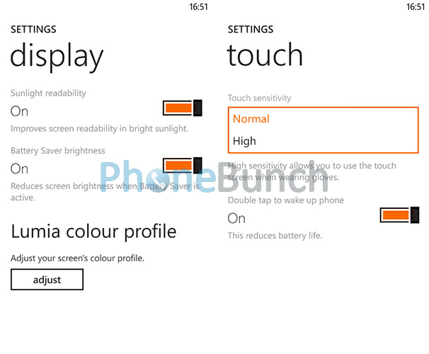 Display Settings