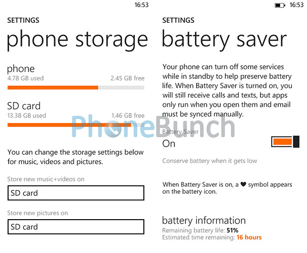 Phone Storage Battery Saver