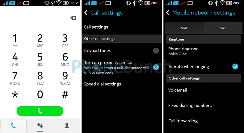 Dialer Call Settings