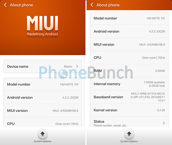 About Phone Miui