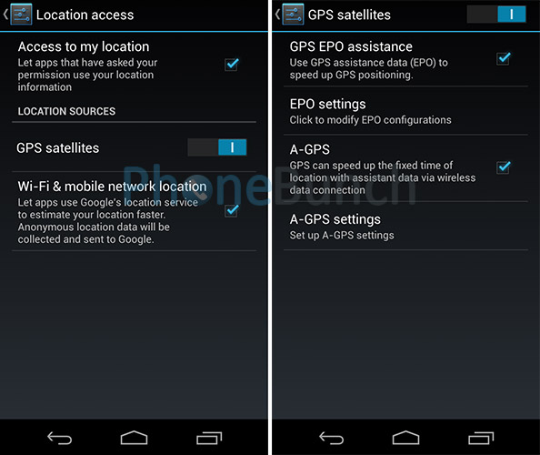 Gps Location Settings