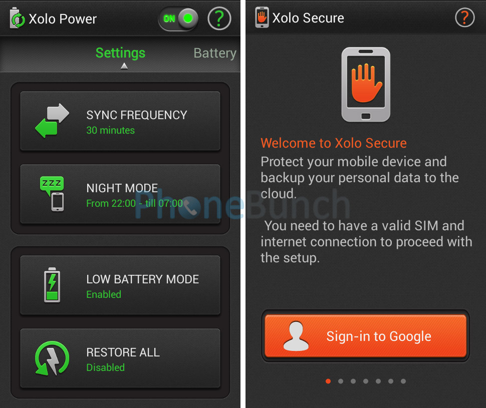 Xolo Apps