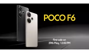 POCO F6 5G launched in India starting at Rs.29,999 with 6.67-inch 1.5K 120Hz AMOLED display, Snapdragon 8s Gen 3 SoC, up to 12GB RAM