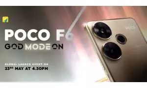 POCO F6 launching in India on May 23 with Snapdragon 8s Gen 3 SoC; Simultaneous Launch of POCO F6 Pro for Global Markets