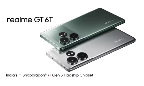 Realme GT 6T launched in India starting at Rs.30,999 with 6.78-inch 1.5K 120Hz LTPO AMOLED display, Snapdragon 7+ Gen 3 SoC