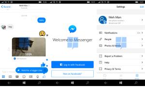 Woo Hoo! Facebook Messenger arrives on Windows 10 Mobile, in Beta.