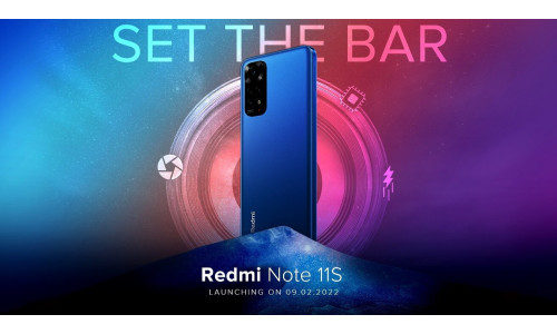 Redmi Note 11S launching in India on February 9 with 108MP Quad Rear Cameras