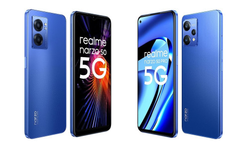Realme narzo 50 Pro 5G and Narzo 50 5G launched in India starting from Rs.15,999 with FHD+ 90Hz display, Dimensity 920/810 SoC