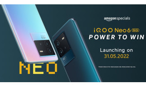 iQOO Neo6 5G launching in India on May 31 with Snapdragon 870 SoC, up to 12GB RAM, 80W Fast Charger