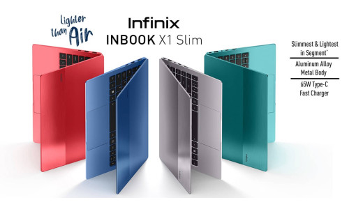 Infinix INBook X1 Slim launched in India starting at Rs.29,990 with 14-inch FHD Screen, 10th Gen Intel Core i3 / i5 / i7 processors, up to 16GB RAM