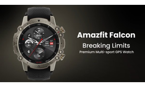 Amazfit Falcon Smartwatch launched in India with titanium body, 150+ sports modes, GPS