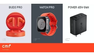 CMF by Nothing launched Buds Pro, Watch Pro, and Power 65W GaN Charger in India