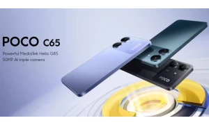 POCO C65 launched with 6.74-inch 90Hz display, Helio G85 SoC, up to 8GB + 8GB Virtual RAM