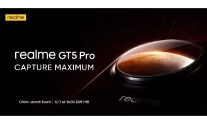 Realme GT5 Pro to be launched on December 7 with 6.78-inch 1.5K curved AMOLED display, 50MP Sony IMX890 Periscope Telephoto Camera