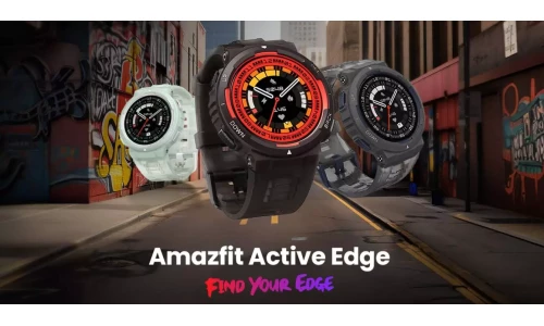 Amazfit Active Edge launching in India soon with rugged design, GPS, up to 16 days battery life