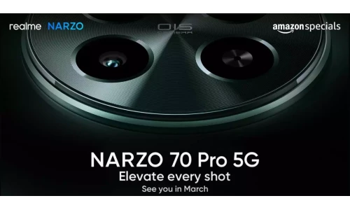Realme narzo 70 Pro to be launched in India in March with 50MP Sony IMX890 OIS Camera