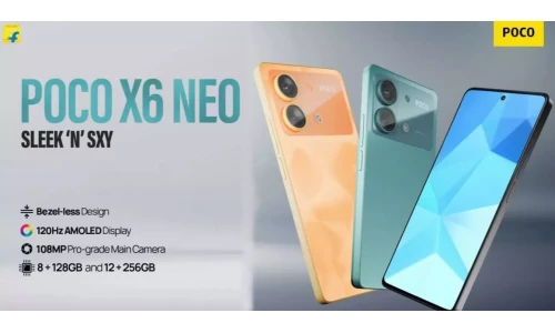 POCO X6 Neo launched in India starting at Rs.15,999 with 6.67-inch FHD+ 120Hz AMOLED display, Dimensity 6080 SoC, up to 12GB RAM