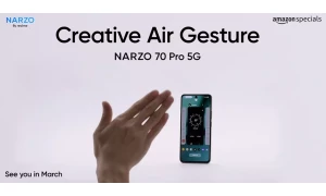 Realme Narzo 70 Pro 5G will Feature Air Gesture Support