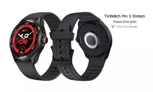 TicWatch Pro 5 Enduro launched in India at Rs.34,999 with 1.43-inch AMOLED display, Snapdragon W5+ Gen 1, up to 90h battery life